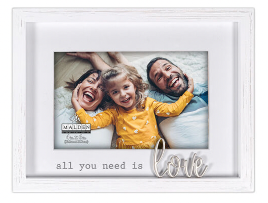 4x6 Border Script Expressions - All You Need Is Love