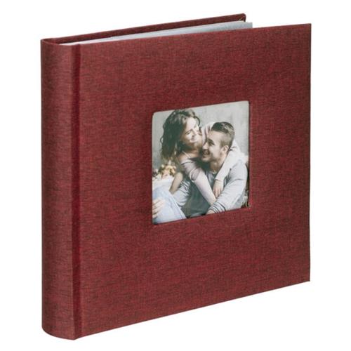 2-Up 4x6 Album - Red Fabric
