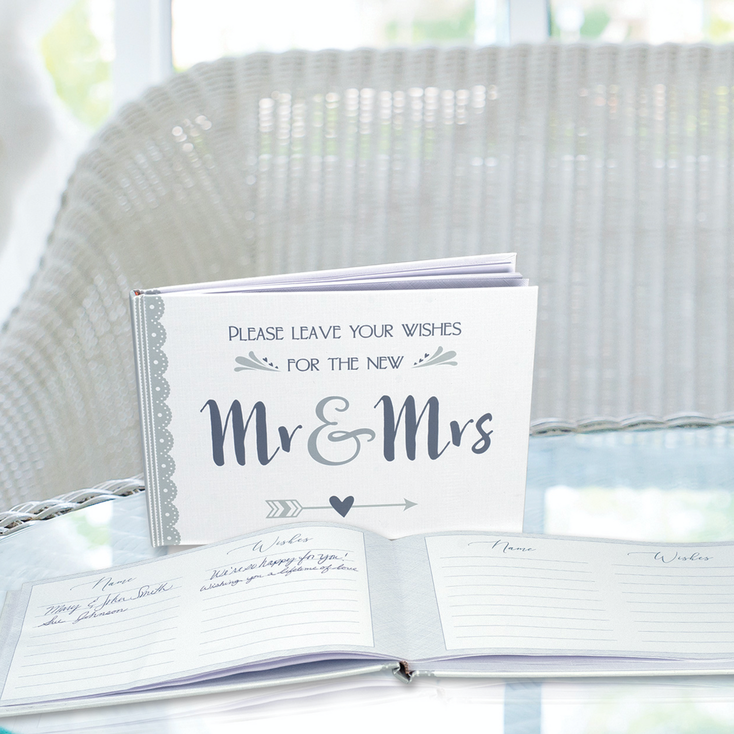 Mr. & Mrs. Guest Book
