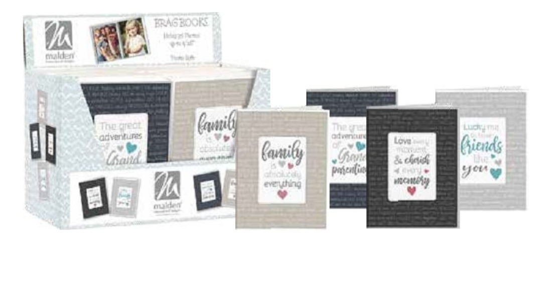 1-Up 4x6 Brag Book - Sentiments