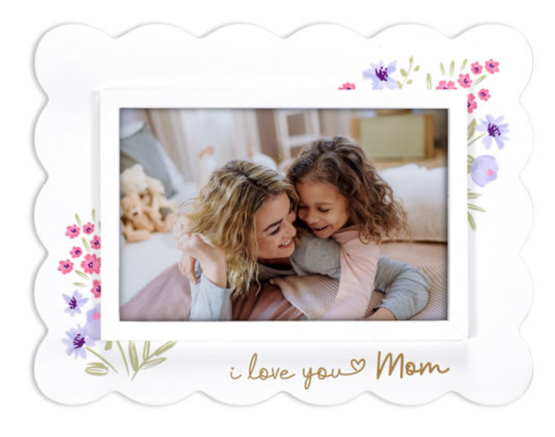 4x6 Ruffle Border - Mom