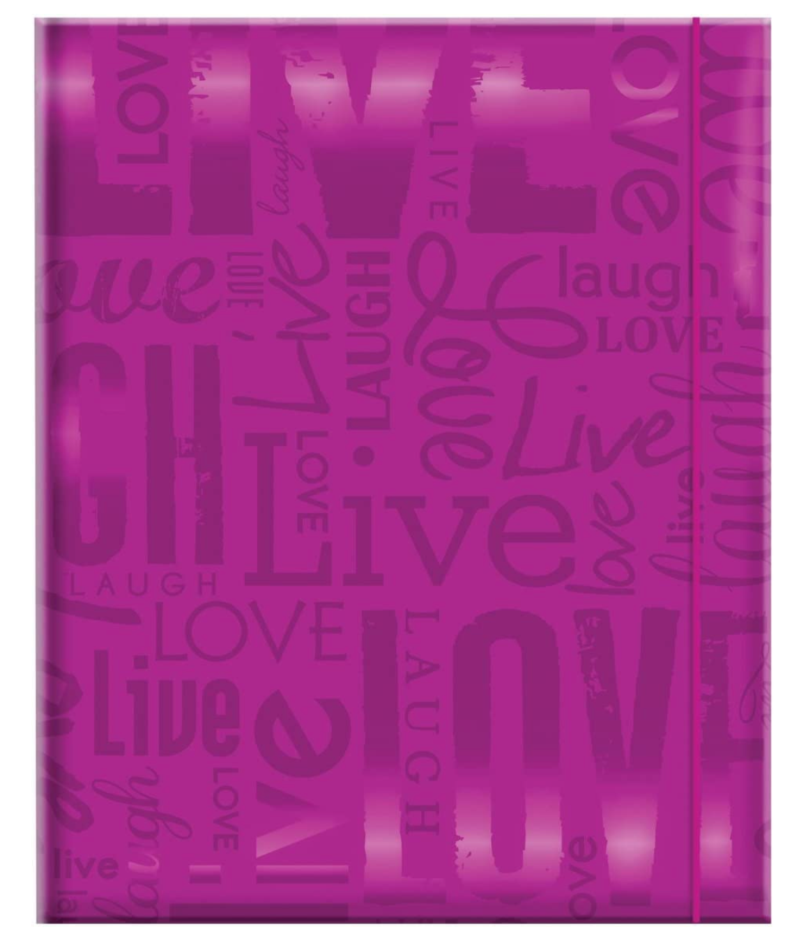 1-Up 4x6 Album - Embossed Gloss Expressions