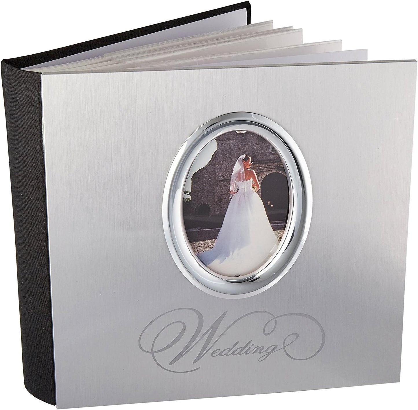 2-Up 4x6 Album - Silver Wedding