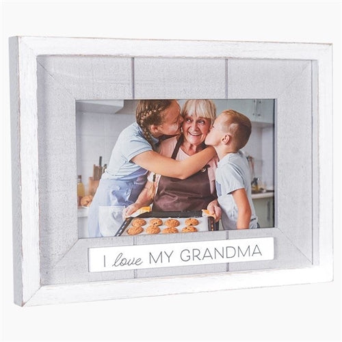 4x6 Rustic Border Script Expressions - Grandma