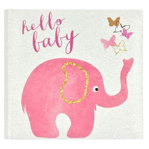 2-Up 4x6 Album - Pink Elephant