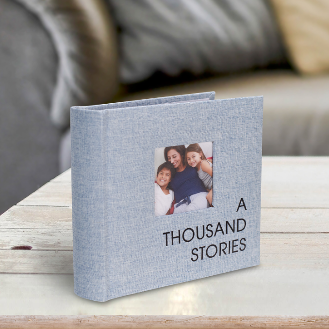1-Up 4x6 Album - Blue Stories