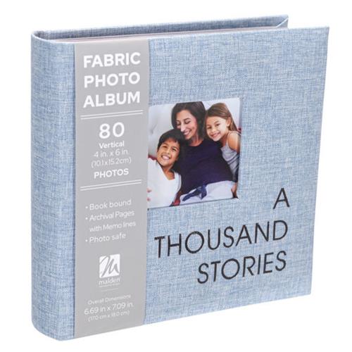 1-Up 4x6 Album - Blue Stories