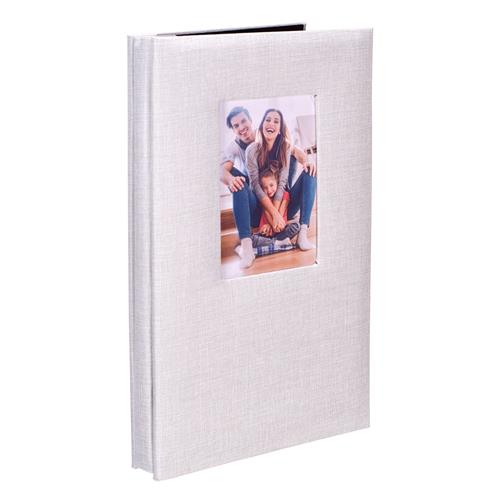 3-Up 4x6 Album - Grey Fabric