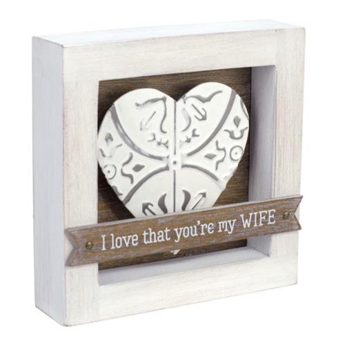 Wife Box Sign