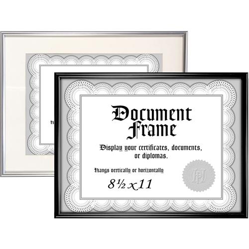 8 1/2x11 Metro Certificate