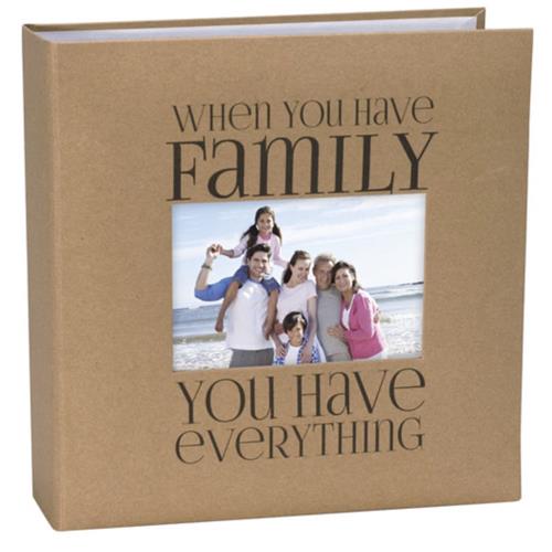 2-Up 4x6 Album - Brown Family