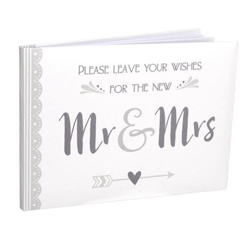 Mr. & Mrs. Guest Book