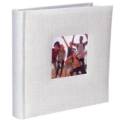 2-Up 4x6 Album - Grey Fabric