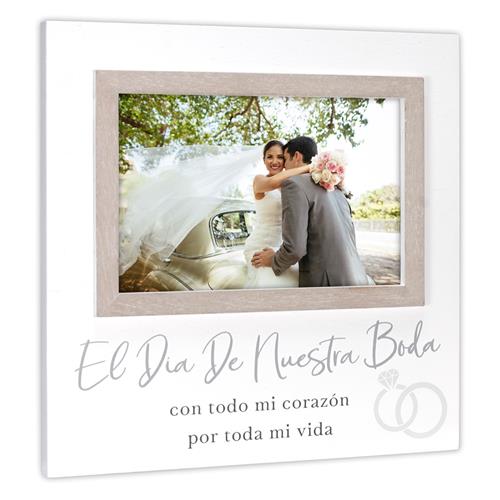 4x6 Rustic Borders Script - Spanish Wedding