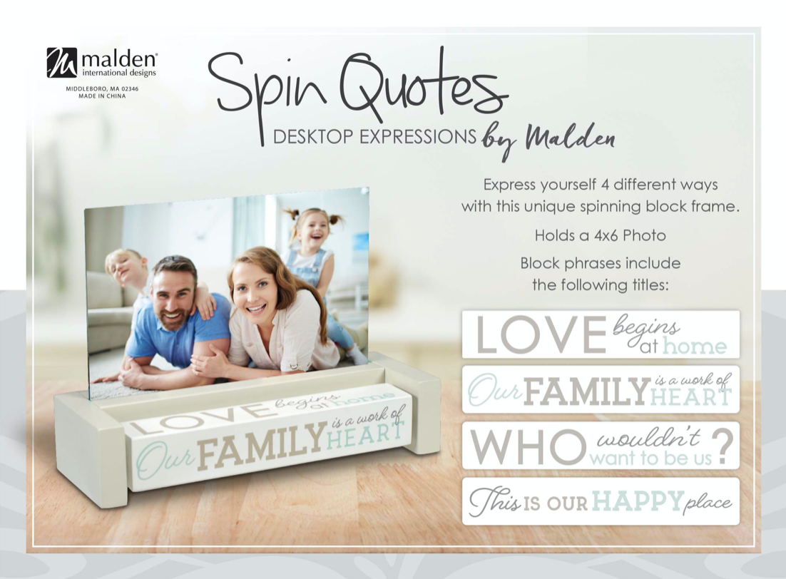 4x6 Spin Quotes - Family