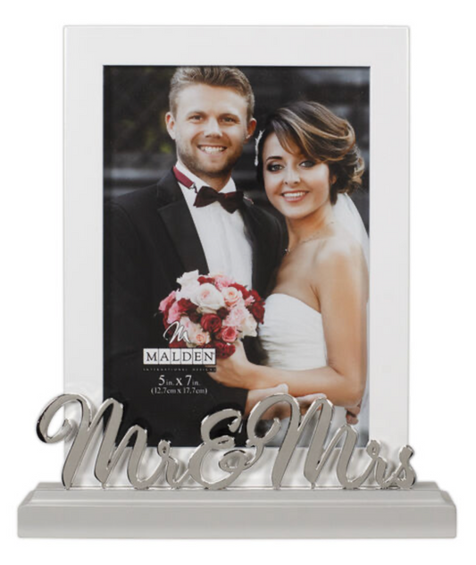 5x7 Platform - Mr and Mrs