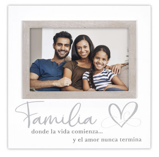 4x6 Rustic Borders Script - Familia