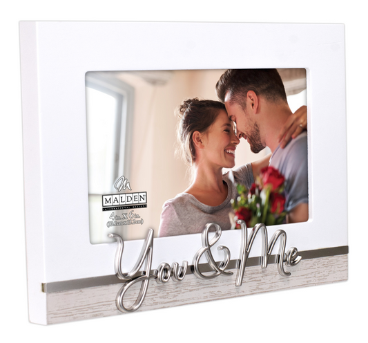 4x6 You & Me Metal Inlay