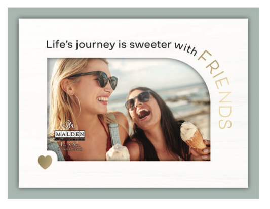 4x6 Matted Sentiments - Friends