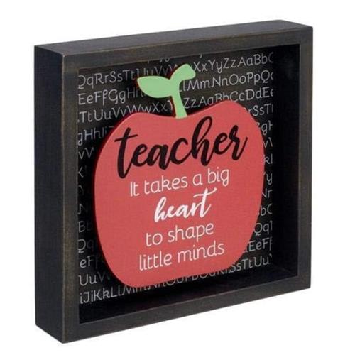 Teacher Apple Plaque