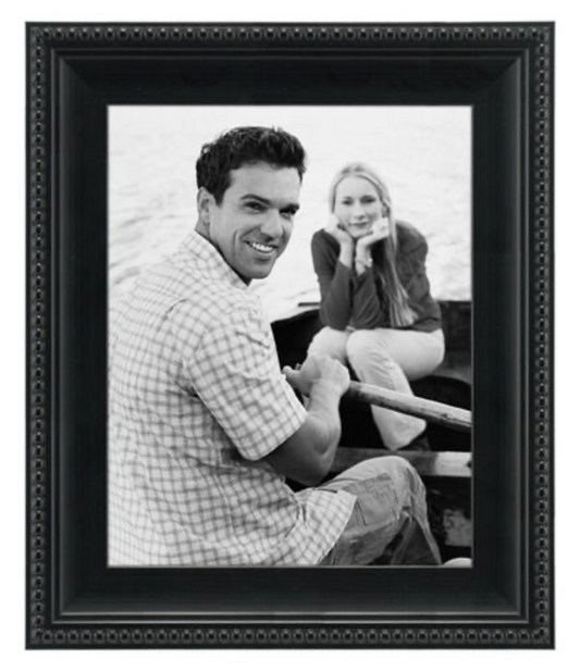 8x10 Linden Black Bead