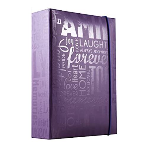 1-Up 4x6 Album - Embossed Gloss Expressions