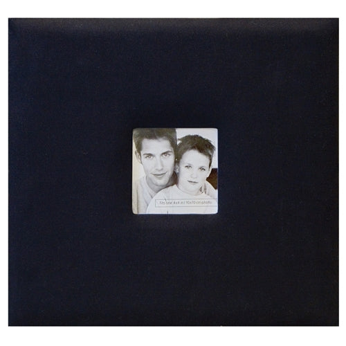 8x8 Black Fabric Scrapbook