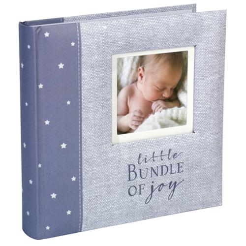 2-Up 4x6 Album - Blue Bundle of Joy