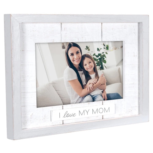 4x6 Rustic Border Script Expressions - Mom
