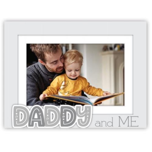 4x6 Matted Border - Daddy & Me
