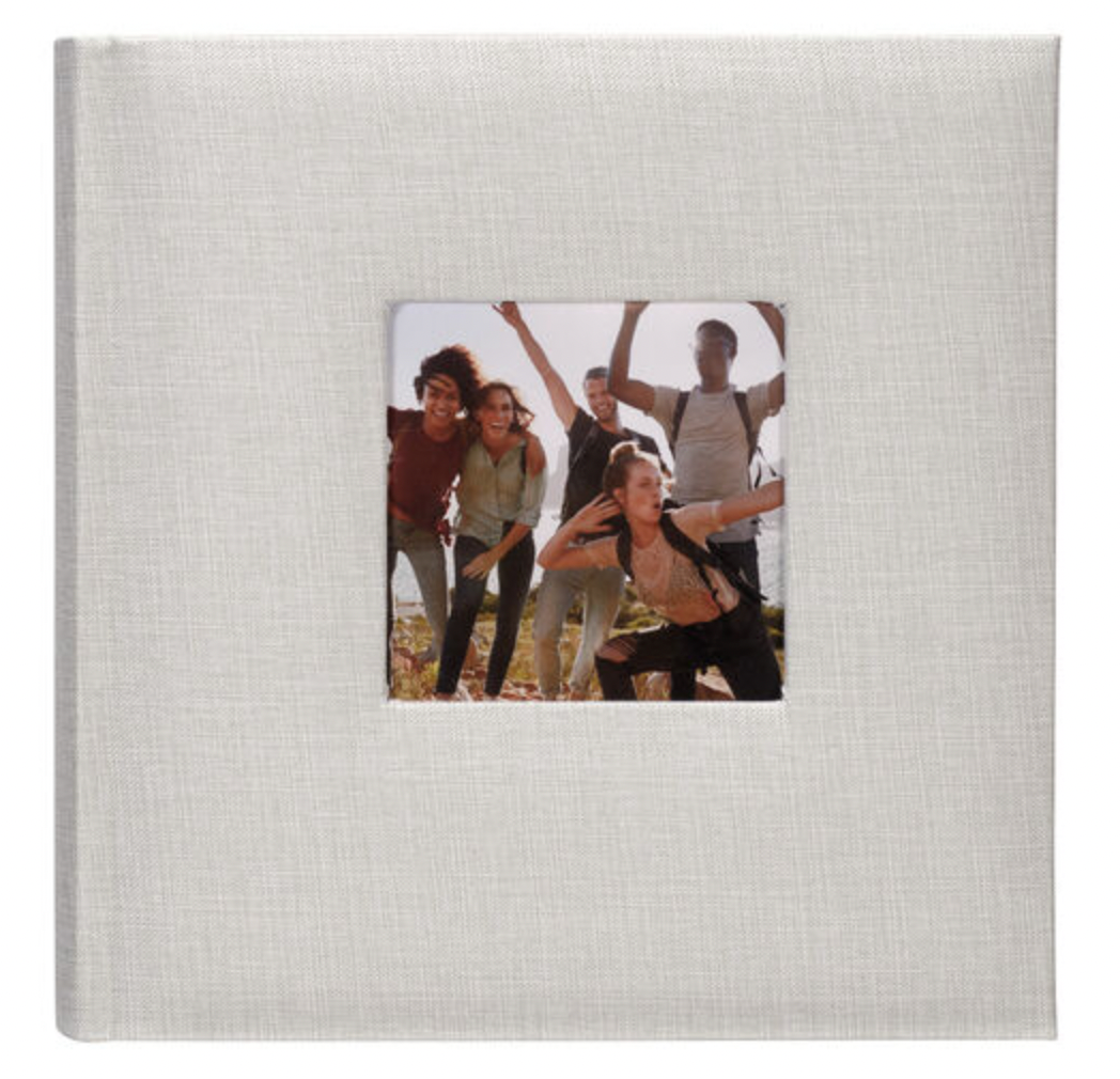 2-Up 4x6 Album - Grey Fabric