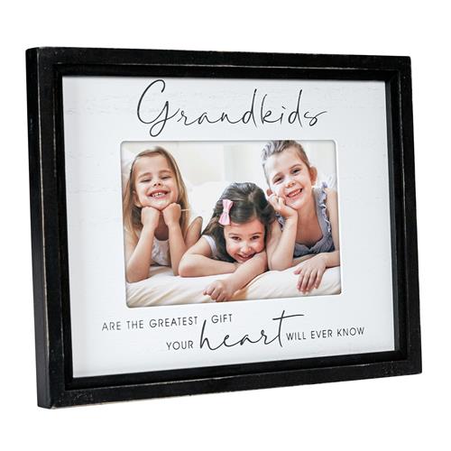 4x6 Rustic Borders Script - Grandkids