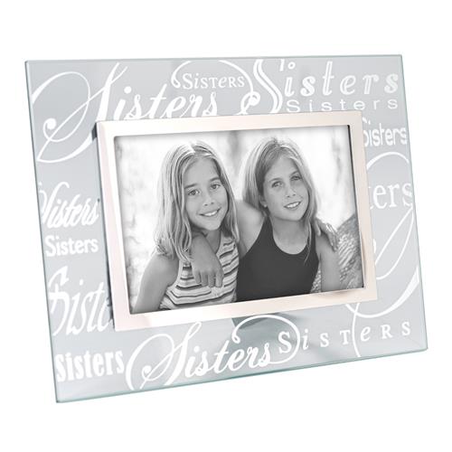 4X6 Metallic Glass - Sisters