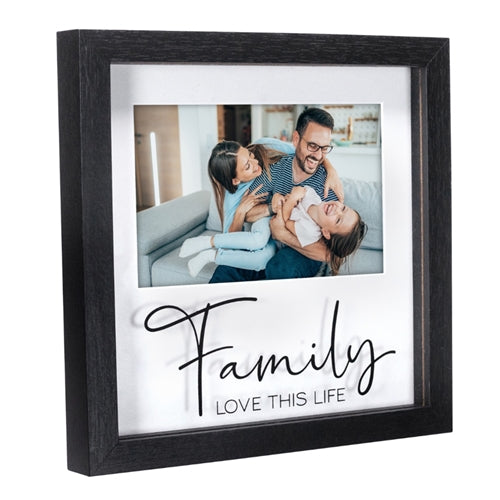 4x6 Shadow Box - Family