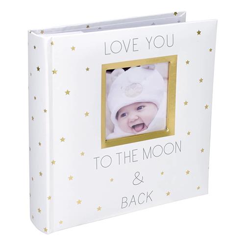 2-Up 4x6 Album - Love You To The Moon