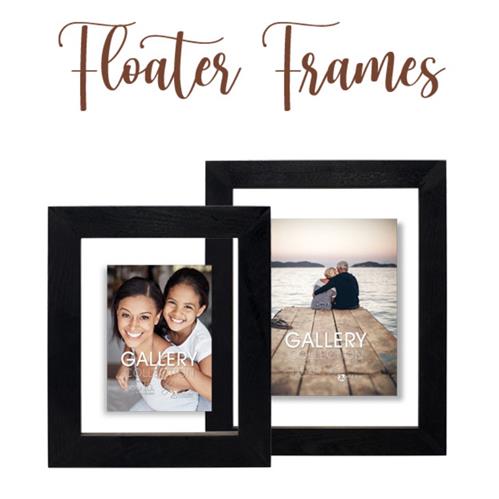 Rustic Black Floater