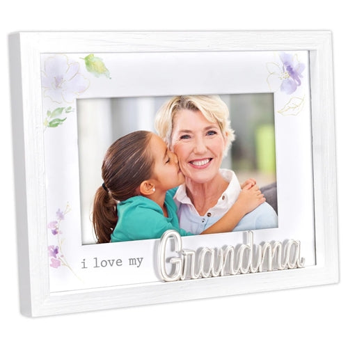 4x6 Florad Border Script Expressions - Grandma