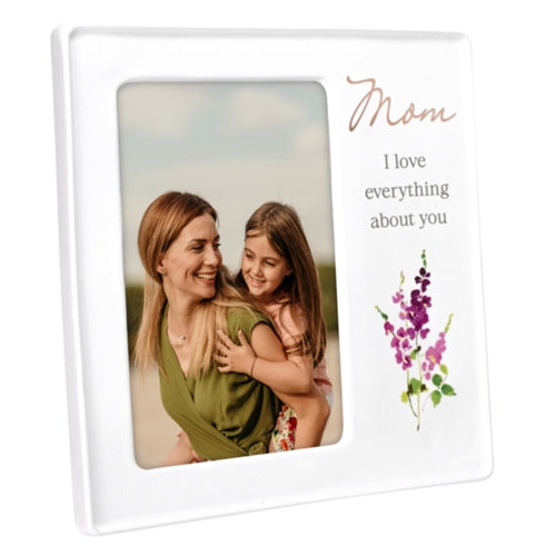 4x6 Ceramic Scripts - Floral Mom