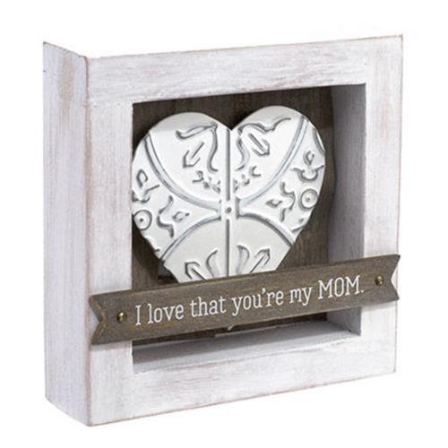 Mom Box Sign